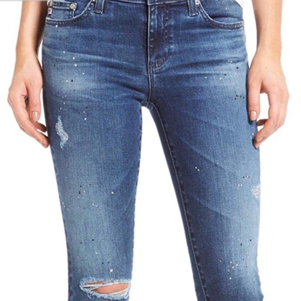 AG The Ankle Legging Super Skinny Ankle Jeans - Picture 2 of 3